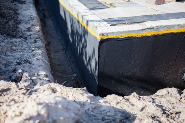 Residential Waterproofing installation at a Neshkoro, WI home by SJ Waterproofing Pros